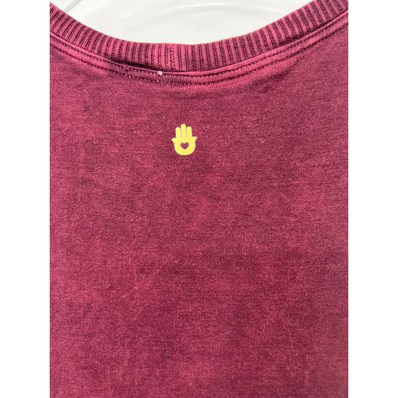 Spiritual Gangster Women's Sportswear Top Tank Sleeveless Burgundy Size XS-S‎ - Picture 4 of 5
